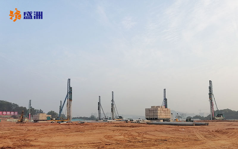 广州黄埔半导体封装基板制造项目一期桩基础工程
