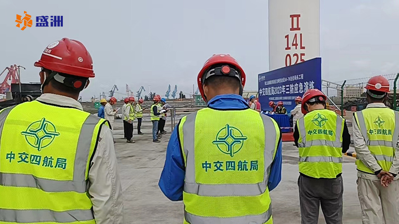 公司项目部积极组织参与安全应急演练