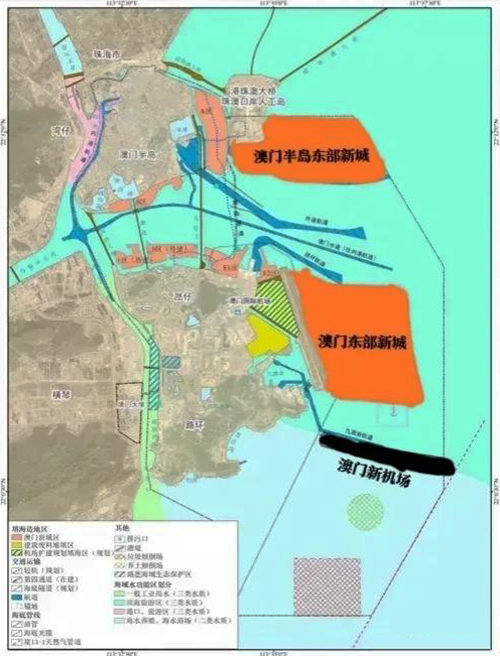 澳门规划图