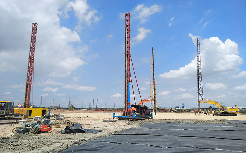 广州港南沙港区四期工程水工土建施工码头道路堆场工程